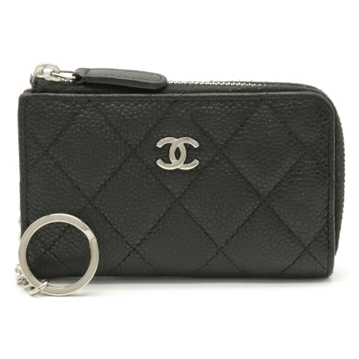 楽天市場】【財布】CHANEL シャネル マトラッセ ココマーク キーコイン 