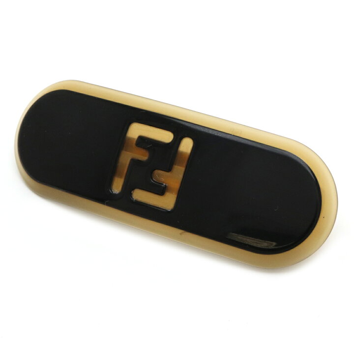 楽天市場】FENDI フェンディ バレッタ ヘアクリップ ヘアアクセサリー  