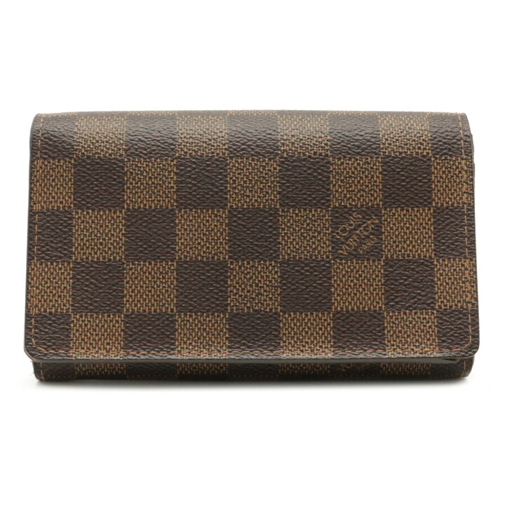 楽天市場】【財布】LOUIS VUITTON ルイ ヴィトン ダミエ ポルト モネ 