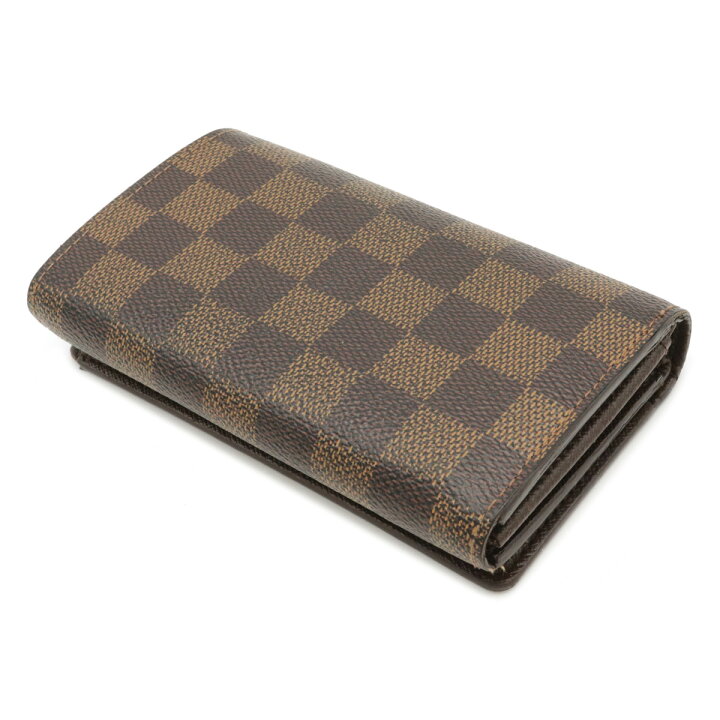 楽天市場】【財布】LOUIS VUITTON ルイ ヴィトン ダミエ ポルト モネ 