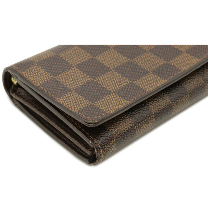楽天市場】【財布】LOUIS VUITTON ルイ ヴィトン ダミエ ポルト モネ 