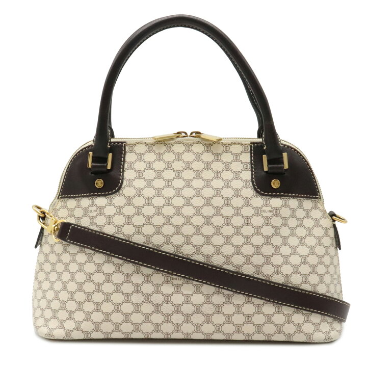 楽天市場】【バッグ】CELINE セリーヌ マカダム柄 ハンドバッグ 2WAY 