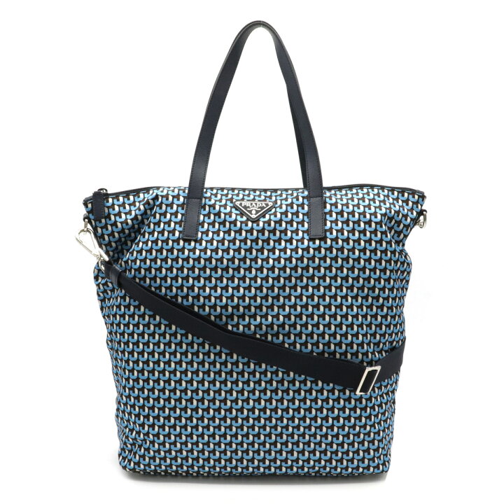 楽天市場】【バッグ】PRADA プラダ TESSUTO STAMPAT トートバッグ 2WAY 