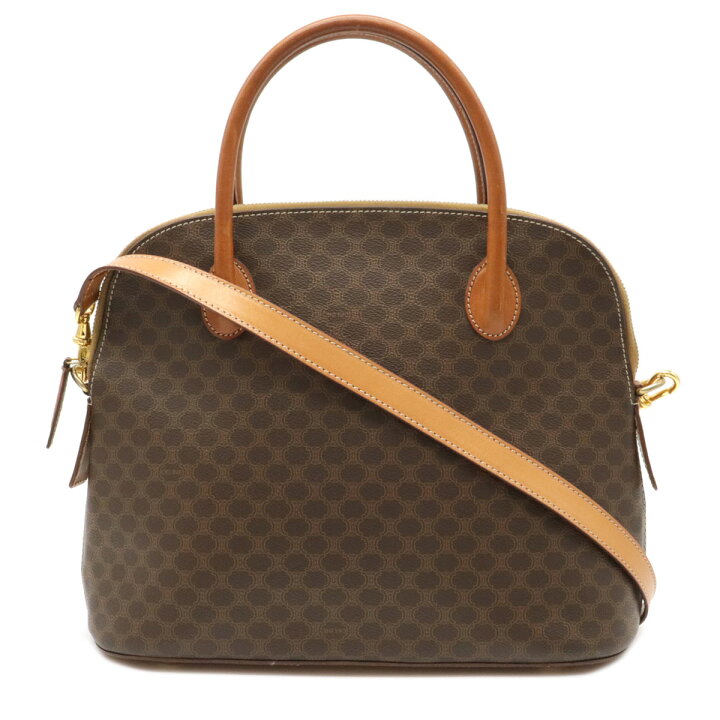楽天市場】【バッグ】CELINE セリーヌ マカダム柄 ハンドバッグ 2WAY 
