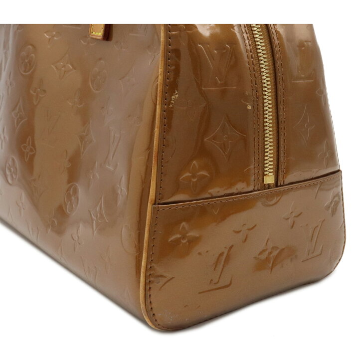 ルイヴィトン 敷こ トンプキンススクエア ミニボストンバッグ ヴェルニ  