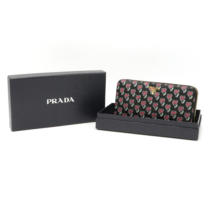 楽天市場】【未使用品】【財布】PRADA プラダ VIT.MOVE LOVE  