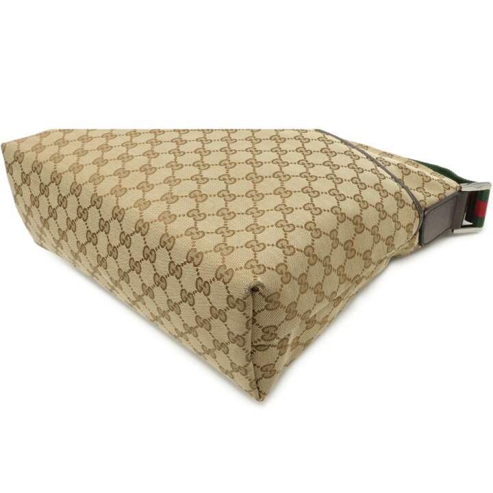 楽天市場】【バッグ】GUCCI グッチ GGキャンバス シェリーライン 