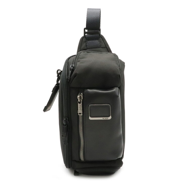 トゥミ(Tumi) ハリソン 63010D メンズ レザー ボディバッグ ブラック  
