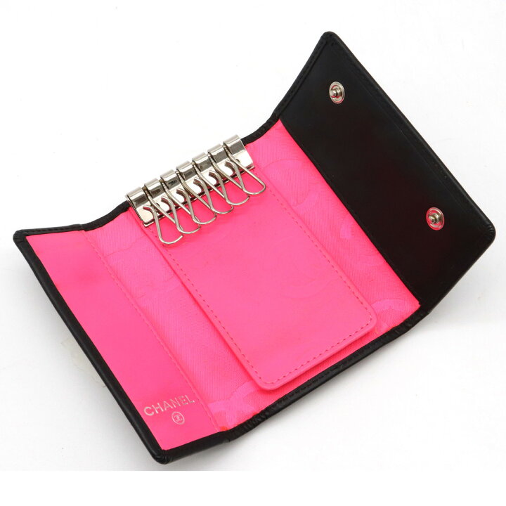 楽天市場】CHANEL シャネル カンボンライン キーケース 6連キーケース  