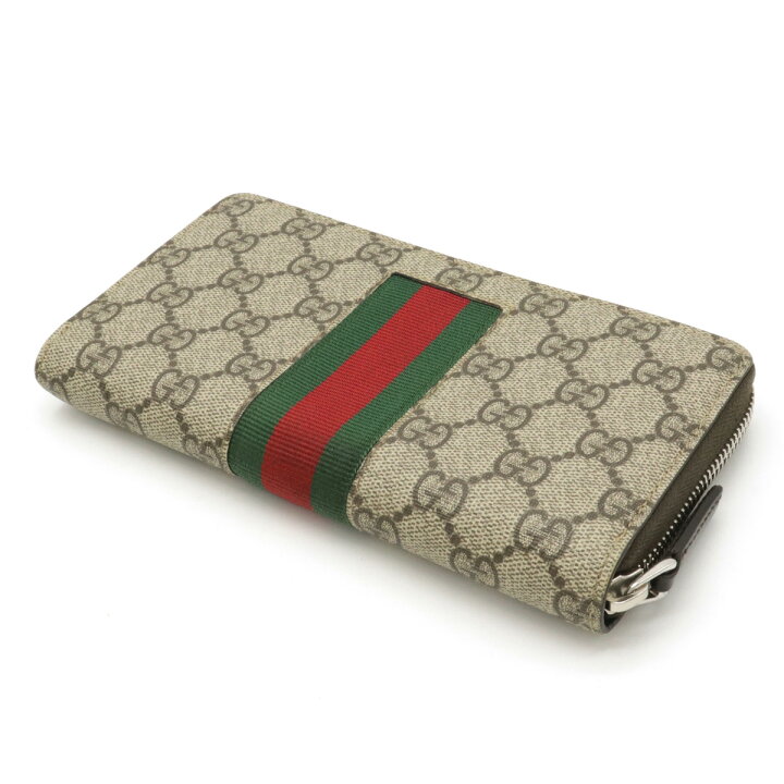 楽天市場】【財布】GUCCI グッチ ウェブ GGスプリーム ジップ  