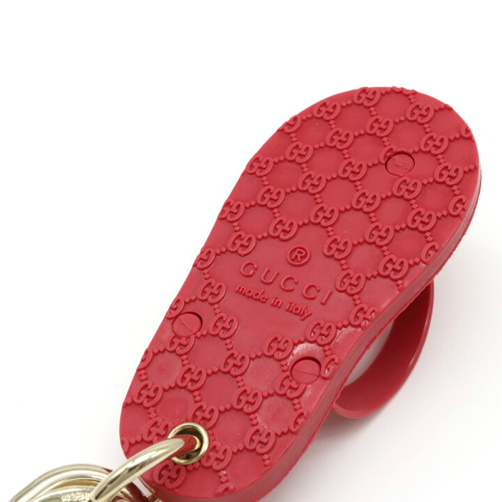 楽天市場】【新品未使用品】GUCCI グッチ GGロゴ トングチャーム 