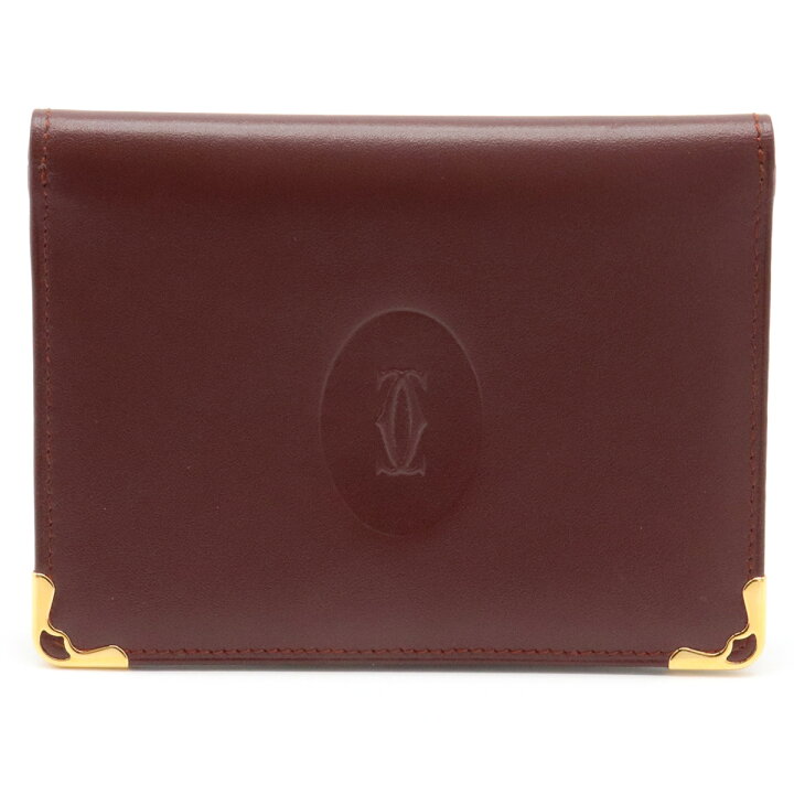 楽天市場】【未使用品】Cartier カルティエ マストライン カードケース 
