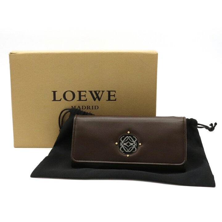 楽天市場】【財布】LOEWE ロエベ MAIA マイア アナグラム 2つ折長財布 