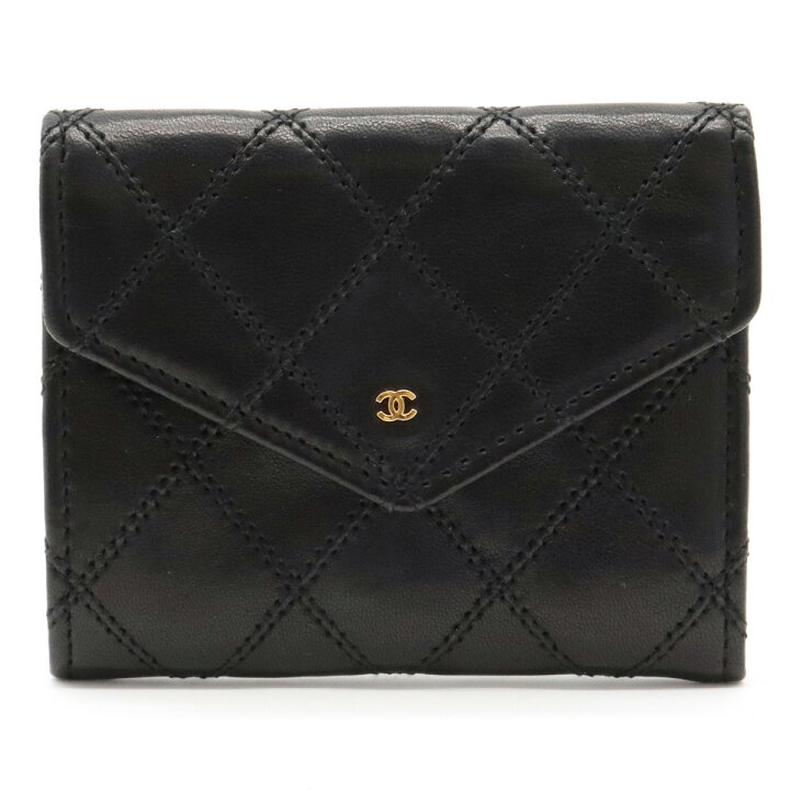 楽天市場】【財布】CHANEL シャネル ビコローレ マトラッセ ココマーク  