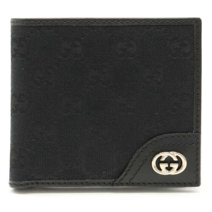 楽天市場】【財布】GUCCI グッチ GGキャンバス インターロッキングG 2  