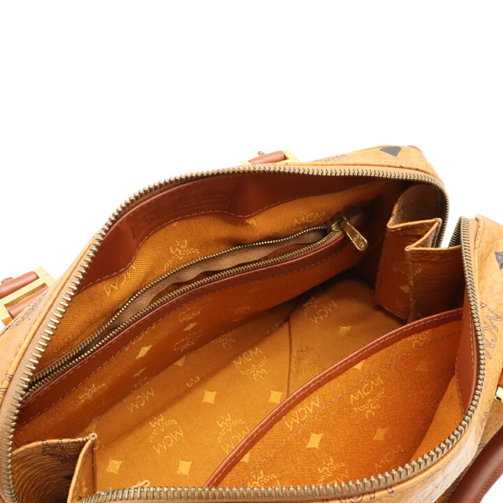楽天市場】【バッグ】MCM エムシーエム ロゴグラム ミニボストンバッグ 