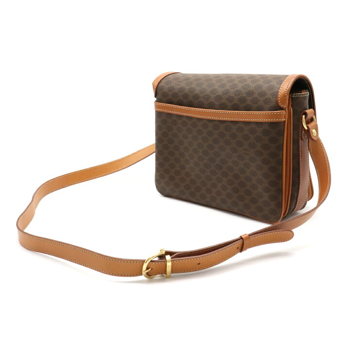 楽天市場】【バッグ】CELINE セリーヌ マカダム柄 ショルダーバッグ 