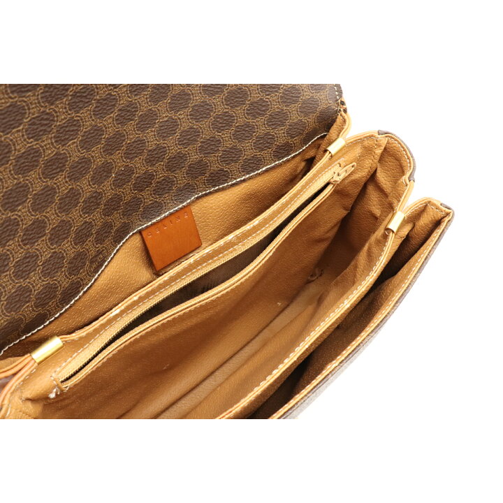 楽天市場】【バッグ】CELINE セリーヌ マカダム柄 ショルダーバッグ 