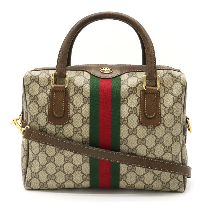 楽天市場】【バッグ】GUCCI グッチ オールドグッチ GGプラス シェリー 