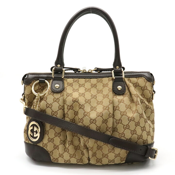 楽天市場】【バッグ】GUCCI グッチ スーキー GGキャンバス 