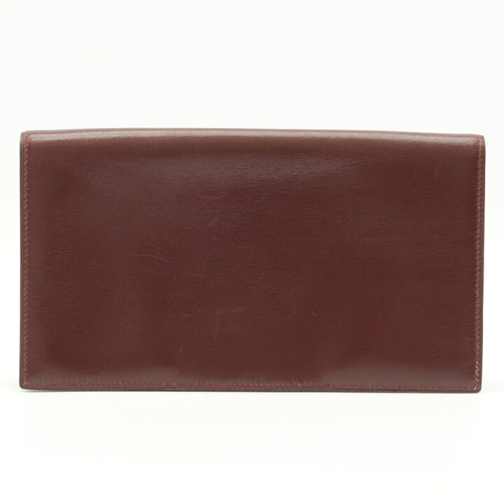 楽天市場】【財布】HERMES エルメス ヴィンテージ 長札入れ 2つ折長  