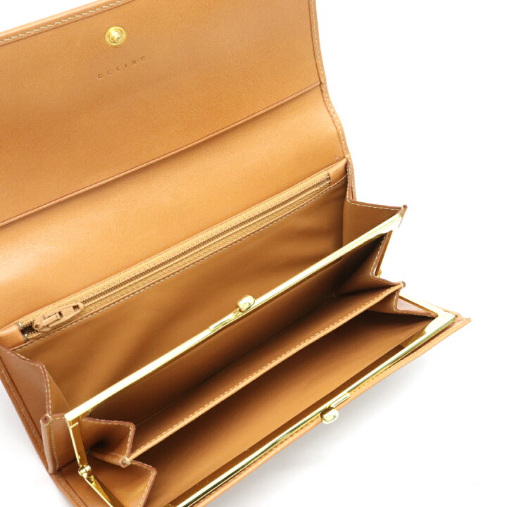 楽天市場】【未使用品】【財布】CELINE セリーヌ マカダム柄 フラップ 