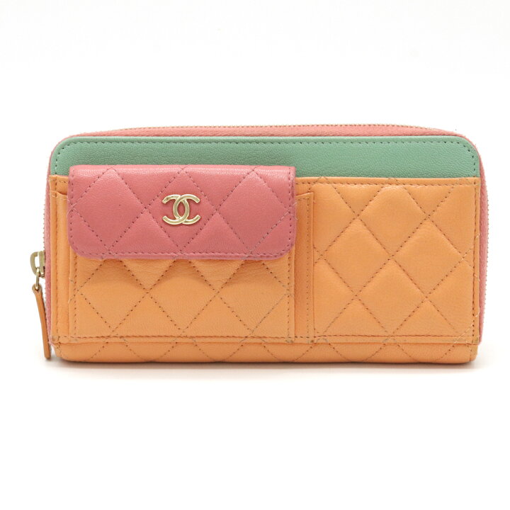 楽天市場】【財布】CHANEL シャネル マトラッセ ココマーク ロング  