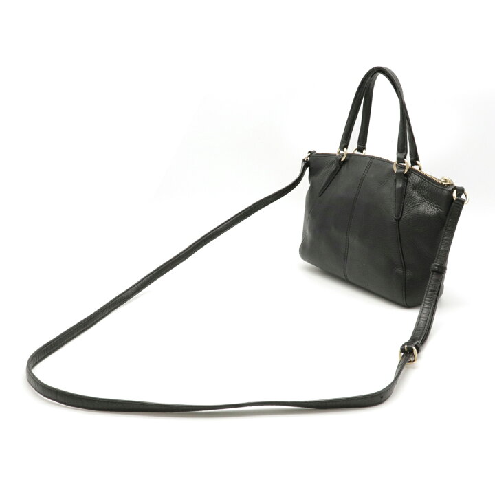 COACH コーチ ショルダーバッグ 2way レザー 黒 ケルシー タグ付き 