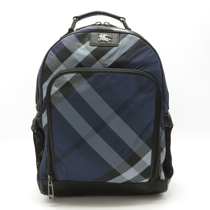 楽天市場】【バッグ】BURBERRY バーバリー チェック柄 リュックサック 