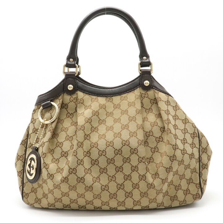 楽天市場】【バッグ】GUCCI グッチ スーキー GGキャンバス トート 