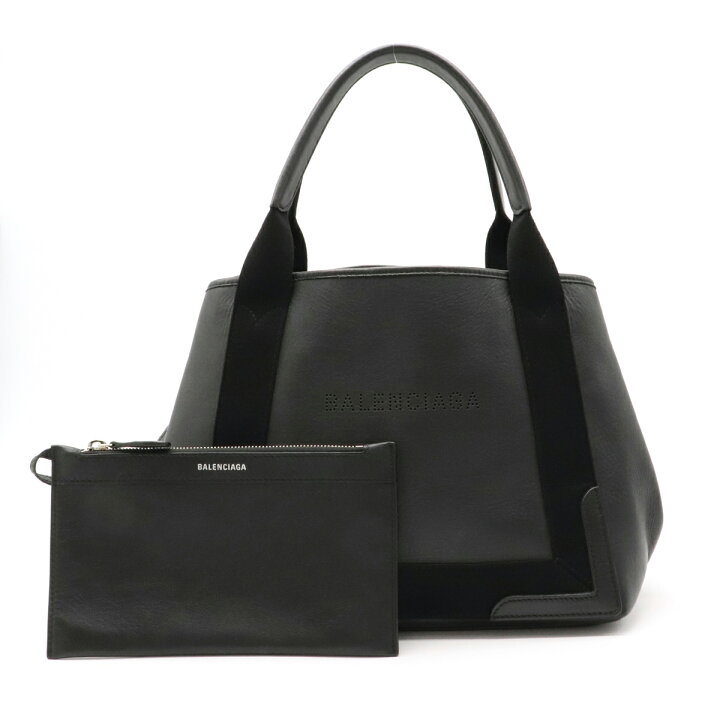 楽天市場】【バッグ】BALENCIAGA バレンシアガ ネイビーカバ S 
