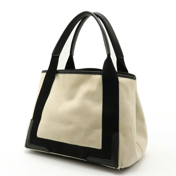 楽天市場】【バッグ】BALENCIAGA バレンシアガ ネイビーカバ S ロゴ  