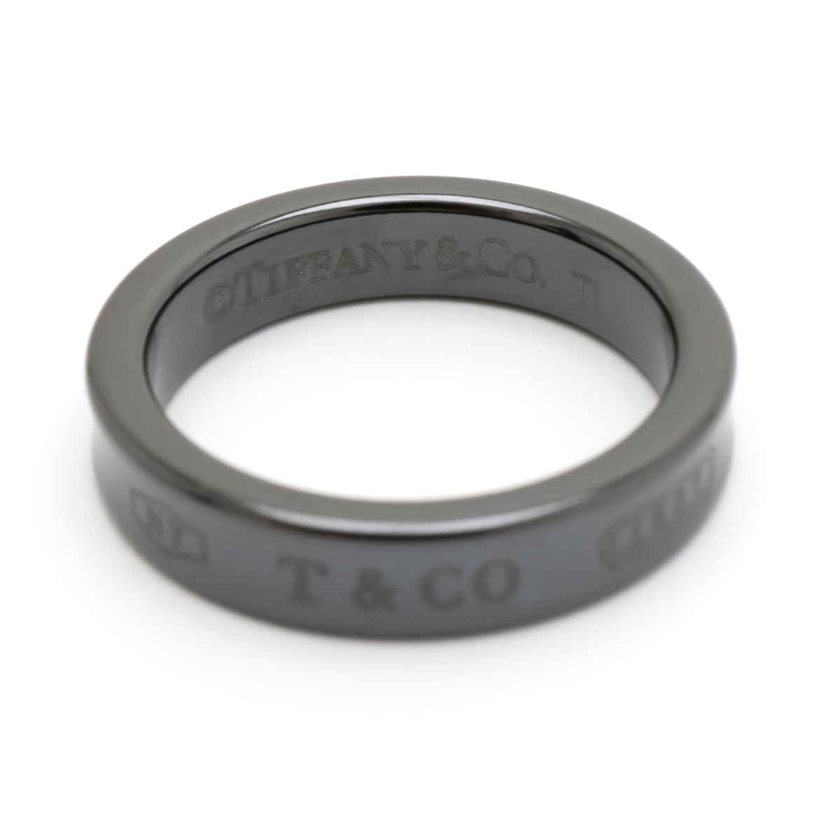 【ジュエリー】TIFFANY&Co. ティファニー 1837 ナローリング 指輪 チタン #10 10号 【中古】 | Blumin 楽天市場店