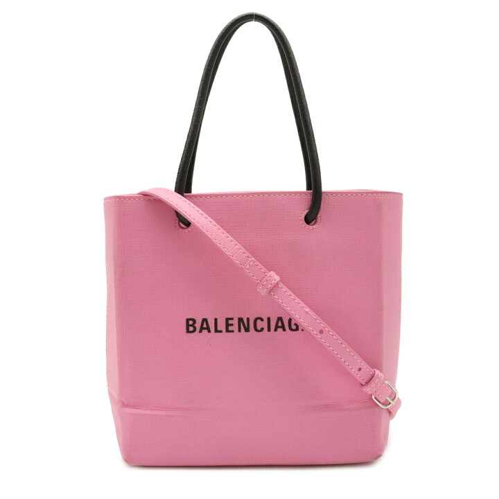 楽天市場】【バッグ】BALENCIAGA バレンシアガ ロゴ ショッピング  