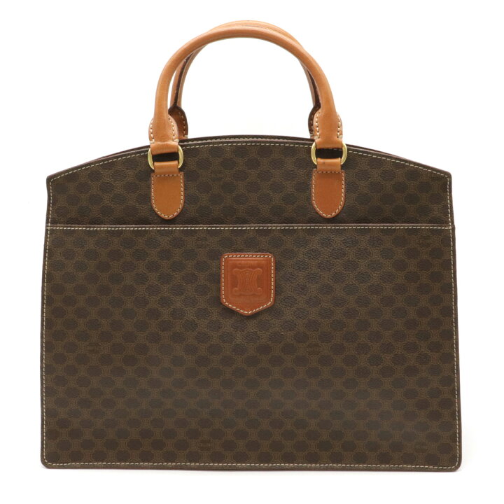 楽天市場】【バッグ】CELINE セリーヌ マカダム柄 ハンドバッグ トート 