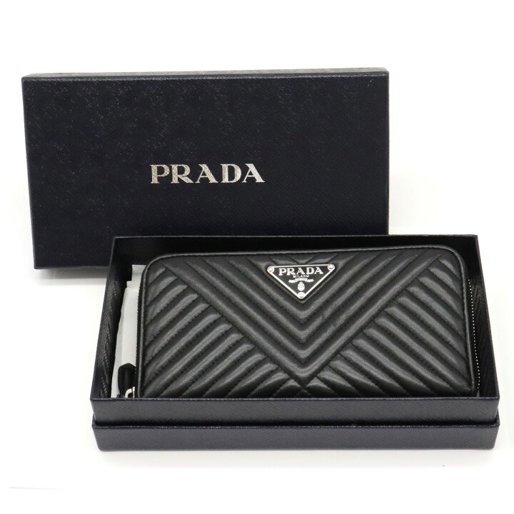 楽天市場】【財布】PRADA プラダ ダイアグラム ラウンドファスナー 長 