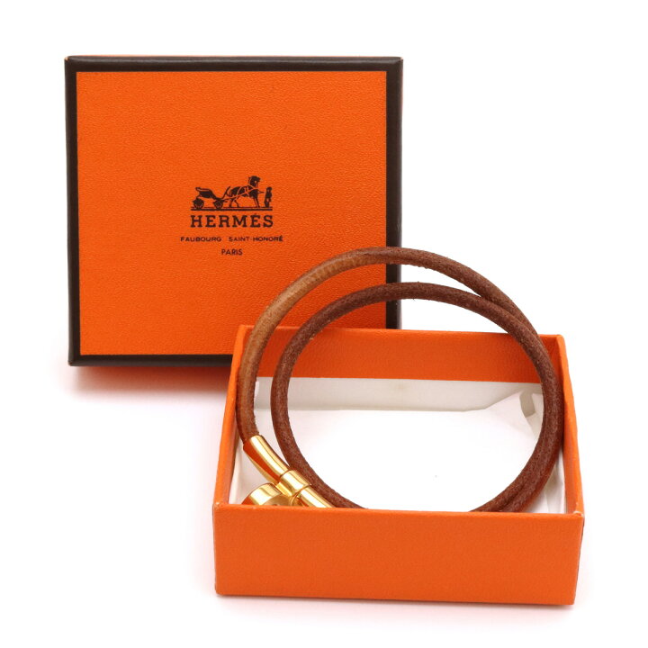 楽天市場】【ジュエリー】HERMES エルメス ドゥーブルケリー  