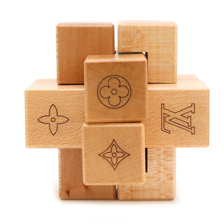 楽天市場】LOUIS VUITTON ルイ ヴィトン モノグラム パテキ 木製パズル  