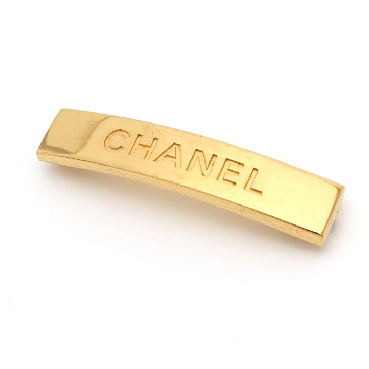 楽天市場】CHANEL シャネル ロゴ バレッタ ヘアアクセサリー 髪 