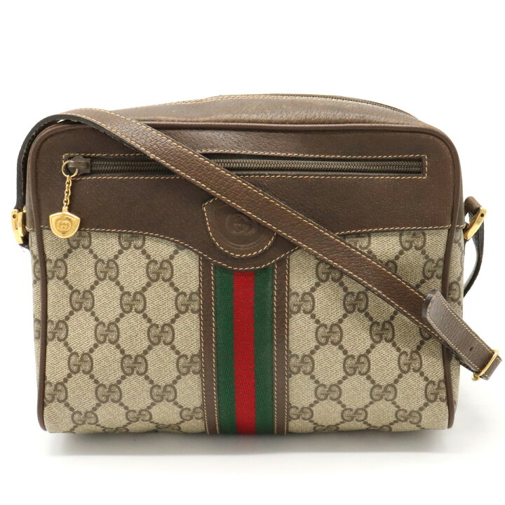 楽天市場】【バッグ】GUCCI グッチ オールドグッチ GGプラス シェリー  