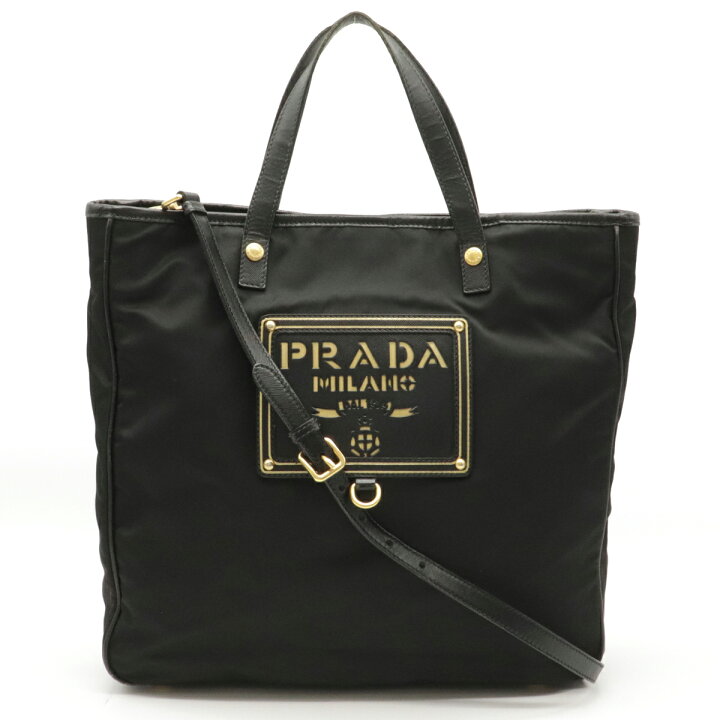 楽天市場】【バッグ】PRADA プラダ MILANO ミラノ トートバッグ 