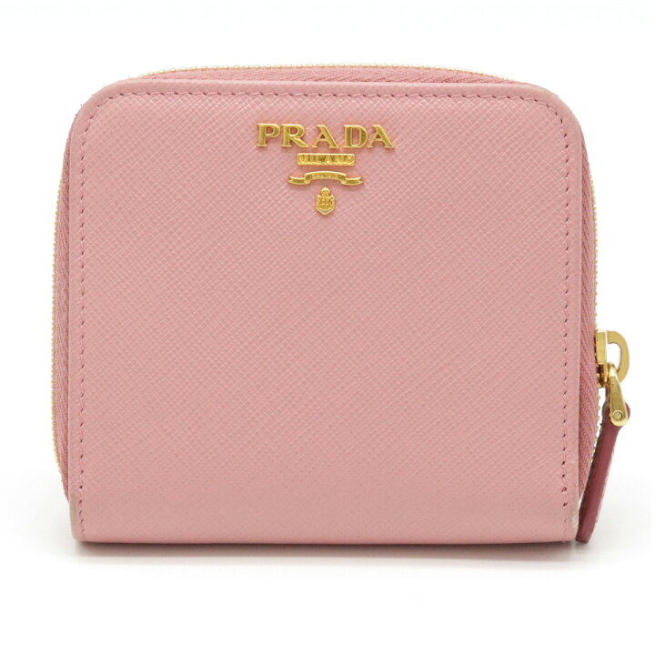 楽天市場】【財布】PRADA プラダ SAFFIANO 2つ折財布 二つ折り財布 