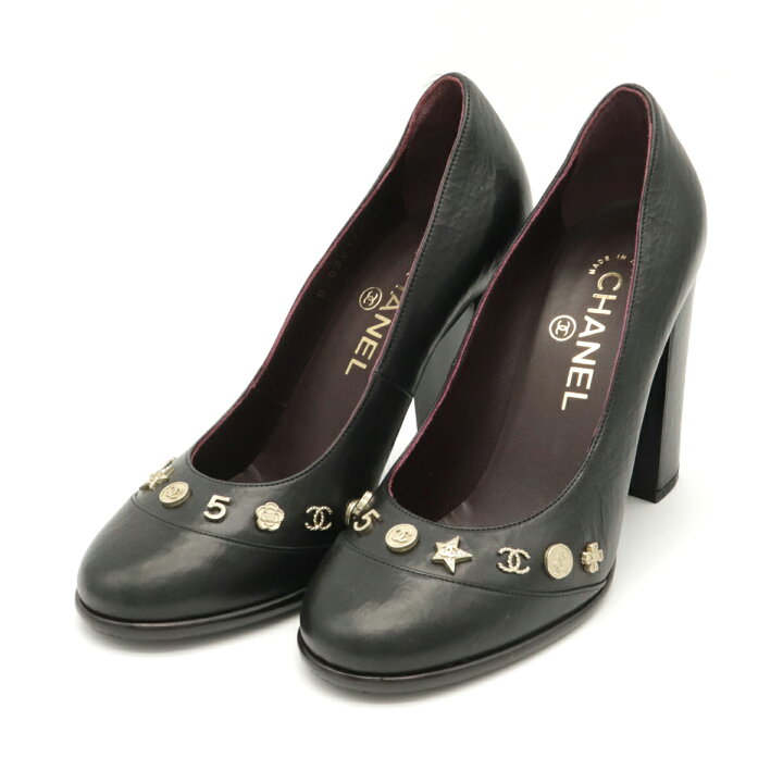 楽天市場】【靴】CHANEL シャネル アイコン ココマーク パンプス  