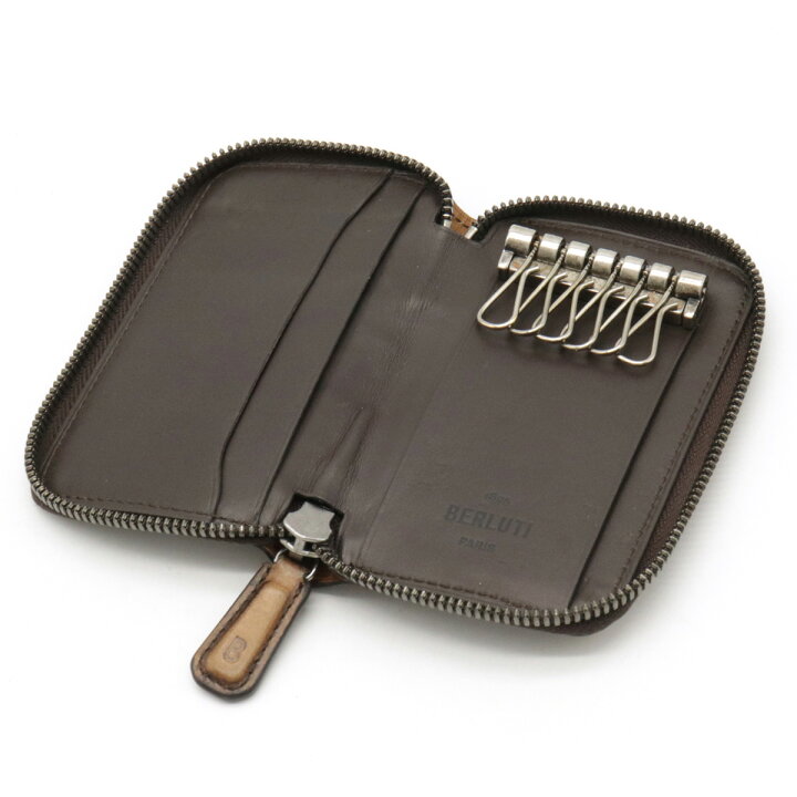ベルルッティ キーケース コト スクリットレザー ジップ 国内発 ｜キー  