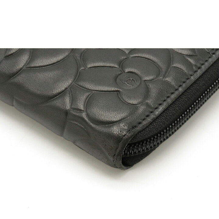 楽天市場】【財布】CHANEL シャネル カメリア エンボス ココマーク  