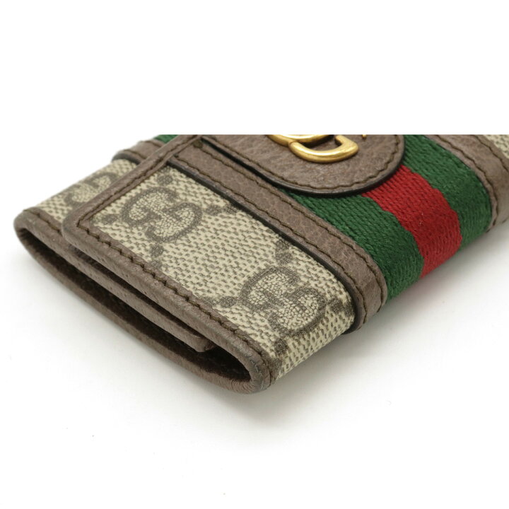 楽天市場】GUCCI グッチ オフィディア GGキーケース GGスプリーム 