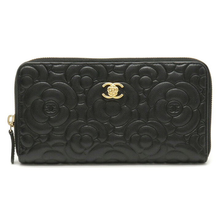 楽天市場】【財布】CHANEL シャネル カメリア エンボス ココマーク  