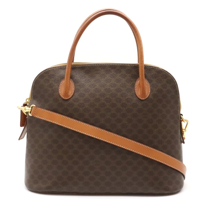 楽天市場】【バッグ】CELINE セリーヌ マカダム柄 ハンドバッグ 2WAY 