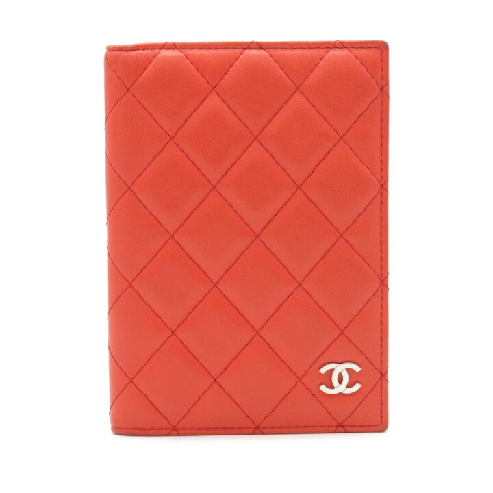 chanel passport holder
