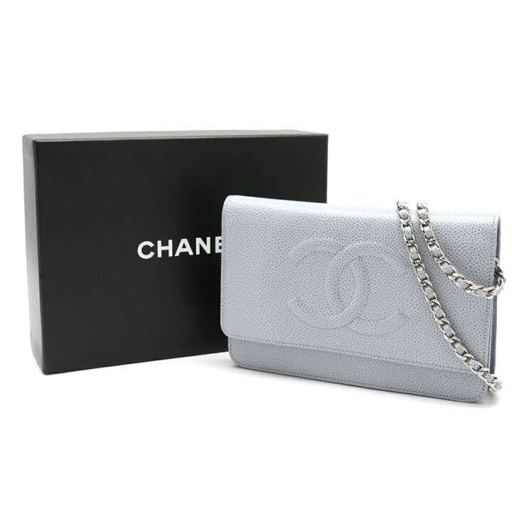 楽天市場】【財布】CHANEL シャネル ココマーク キャビアスキン  